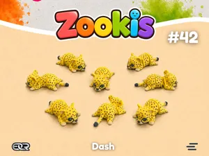 Zookis - Dash (cheetah) #42