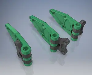 270 Degree Door Hinge - Designed for 3D Printing