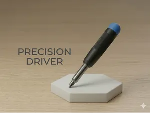 Ergonomic Precision Screwdriver (Spinnable Cap)