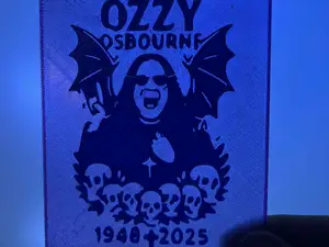 ozzy osbourne memorial art