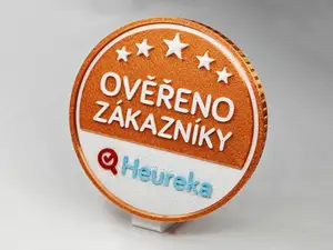 Heureka.cz - certifikát Ověřeno zákazníky