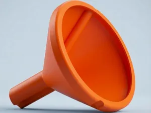 Universal Vented Splash Guard Funnel