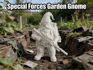 Special Forces Garden Gnome