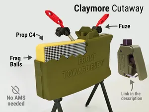 Claymore Mine Cutaway Prop | See what's inside!