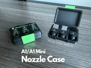 A1/A1 Mini - Nozzle Case - No hardware required