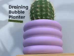 Draining Bubble Planter