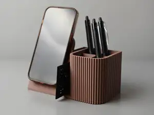 Modern Desk Organizer with MagSafe Phone Charger