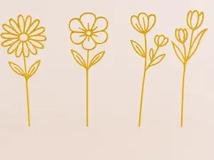 decoration flower topper