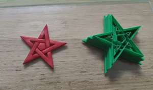 five-pointed star cookie/earring cutter