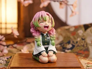 Chibi Mitsuri Kanroji - Sitting Figure