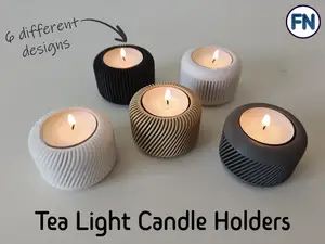 Tealight candle holders 