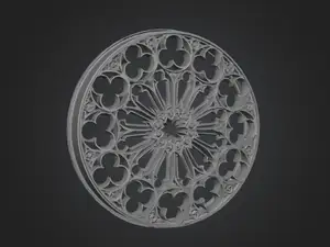 Rose Gothic Window