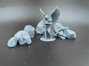 Angel Statue – Fantasy Decoration