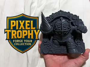 Pixel Trophy – Big Daddy (BioShock)