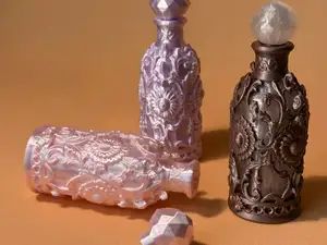 复古瓶子—繁花承露