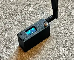 Heltec LoRa 32 V3 - Meshtastic - gps compartment, switch, battery, and antenna - simple case - V 0.1