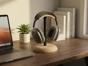Headphone Stand Scandinavian Design Desk Organizer