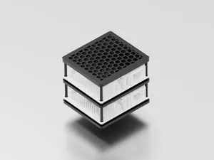 Stackable frame for Orange Pi 3 Zero