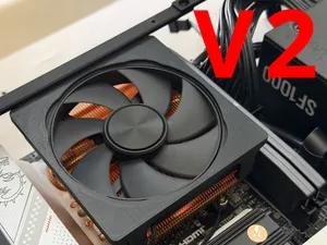 AXP90 mount for Original Fan or 4070 CNC