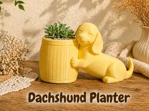 Dachshund Planter