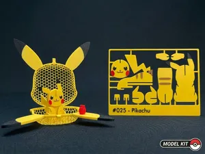 Pokemon #025 - Pikachu kit card