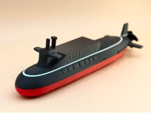 浴缸玩具:战略核潜艇,可以浮在水上,螺旋桨可转