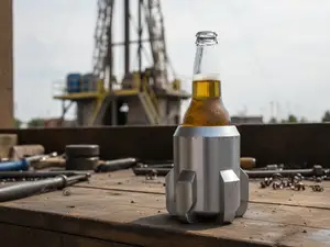 PDC Oil Well Drill Bit Koozie