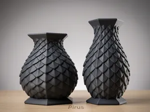 Dragon Scale Vases – Fantasy Decorative Planters