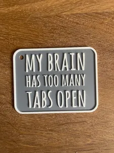 Funny Keychain / Humor / gift idea