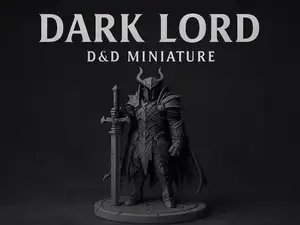 D&D Dark Lord Herr der brennenden Schatten
