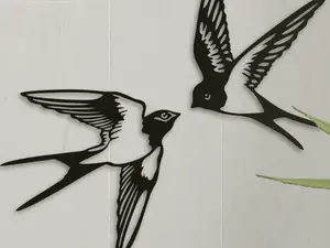 swallow wall art decor