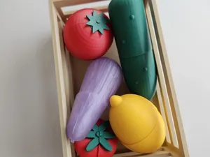 Magnetic Food Cutting Set for Kids