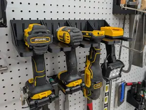 Modular Peg Board Power Tool Holder / Drill Holder