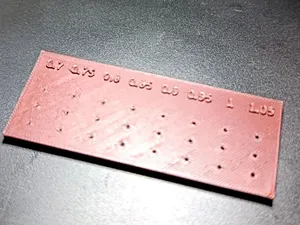Micro Screw Thread & Tolerance Tester M1 Size