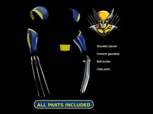 Wearable Wolverine Armor Bundle – Full Arm Set