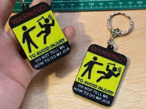 Funny Sign [KEYCHAIN]