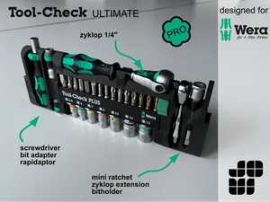 Wera Toolcheck ULTIMATE PRO (Zyklop Speed 1/4")