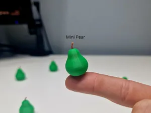 Mini Pear Fidget - Micro Food