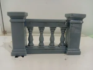 Architectural Balustrade – Resin Miniature Railing