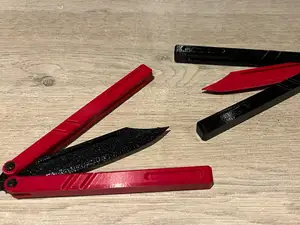 Butterfly Knife(No screws needed)V2