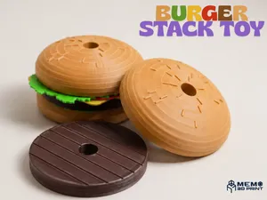 Burger Stack Toy