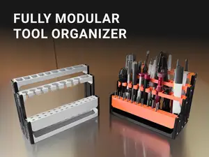Fully modular tool organiser system 20&30 version