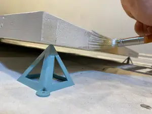 Painters Pyramids, Painting Support 