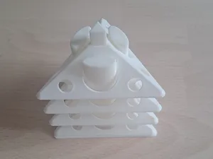 Simplistic Painter's Pyramid Holder
