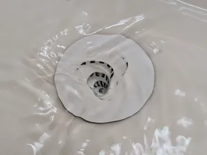Vortex Bathroom Sink Hair Catcher (33mm & 35mm)
