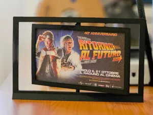 Cornice girevole - Biglietto Ritorno Al Futuro 40°
