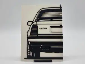 2D Wall Art Opel Omega A Lotus