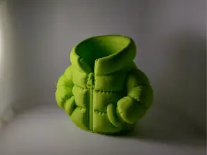 Puffer Jacket Pencil Holder