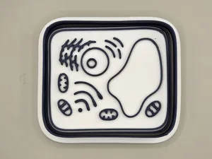 Plant Cell Anatomy Cutter Cookie Stamp Playdoh