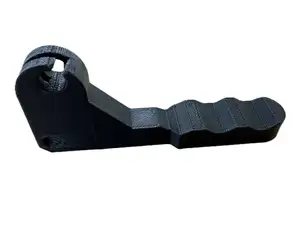 Snowblower steering control trigger